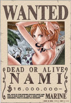 ワンピース 手配書ポスター フルカラーVer. 【3.ナミ】 ONE PIECE WANTED POSTER 2011 / 尾田栄一郎