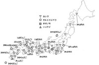 かしわ餅マップ