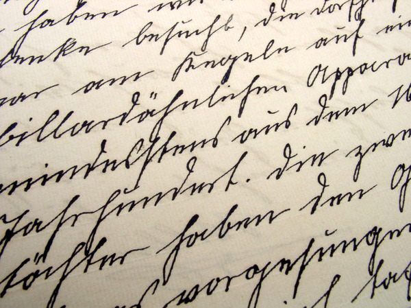 handwriting