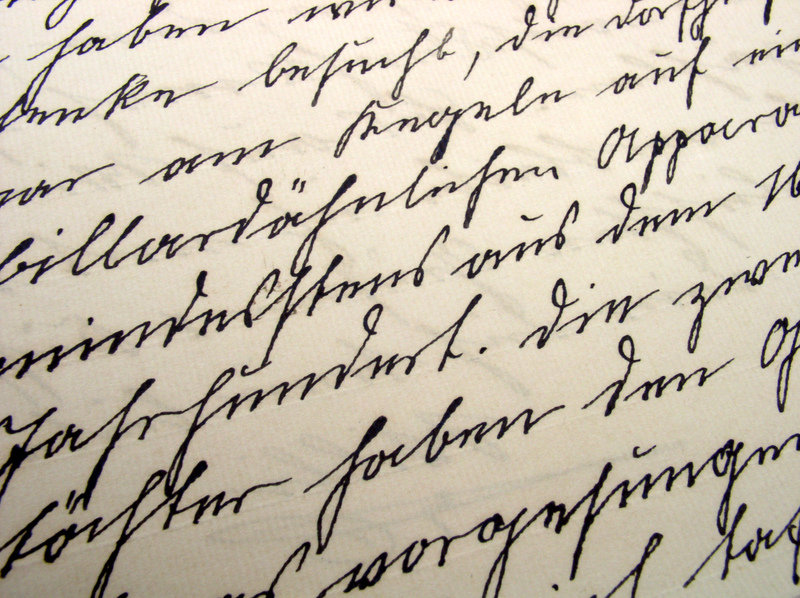 handwriting