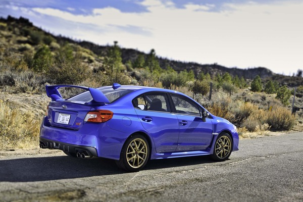 2015-subaru-wrx-sti-rear-three-quarters
