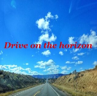 Drive on the horizon