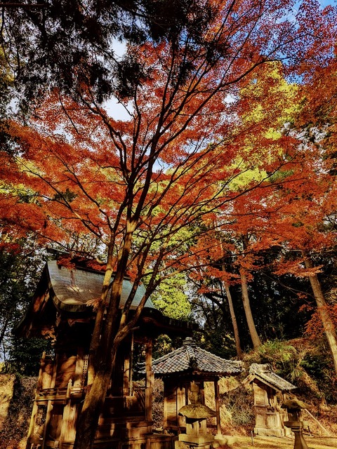 29.南向きに建つ三つの神社2
