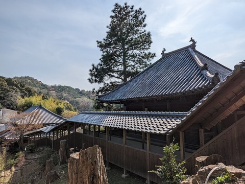 観音堂と回廊