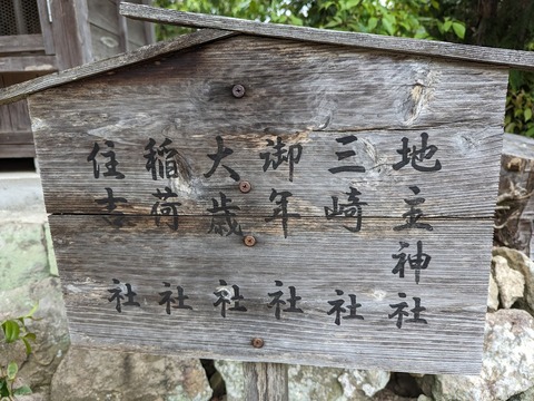 神の長屋①表札