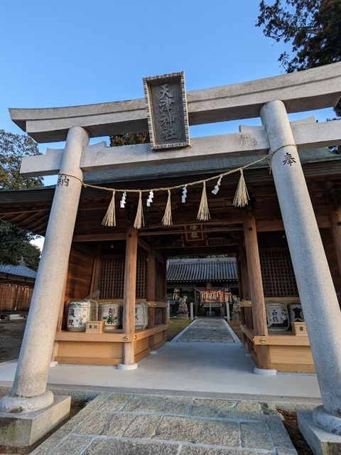 天津神社鳥居