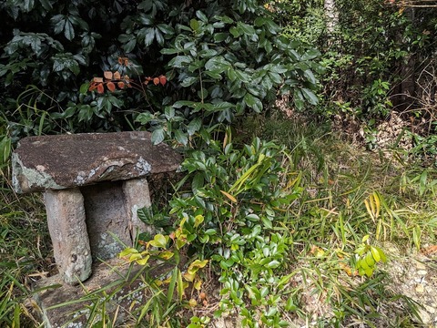 71.不明の石の祠