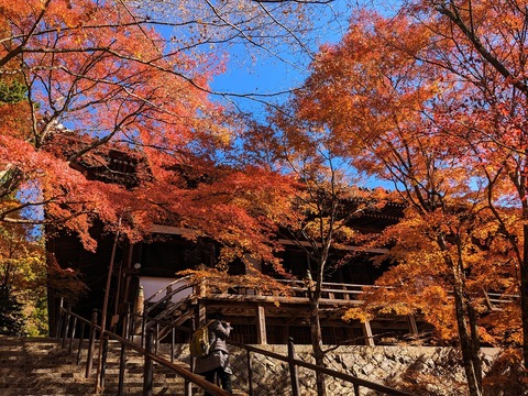 09.本坊から大講堂を