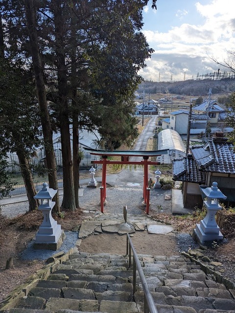 鳥居方面を観る