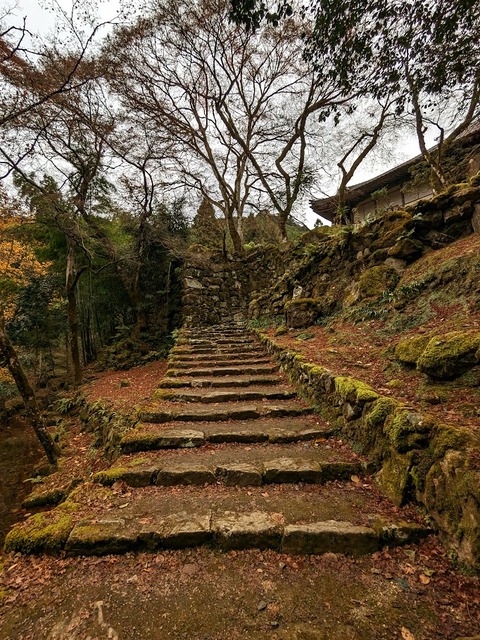 25.方丈へ左側の石段