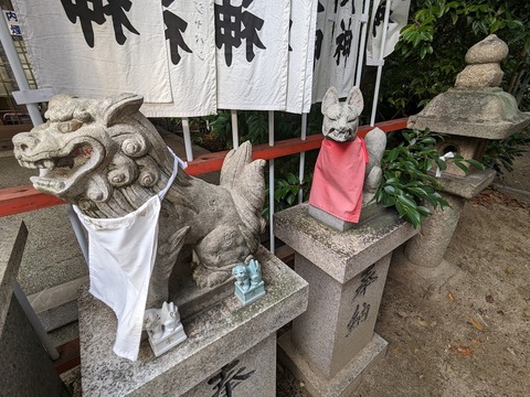 09.狛犬と狐