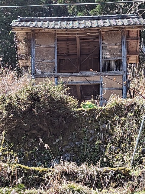 下山時の風景