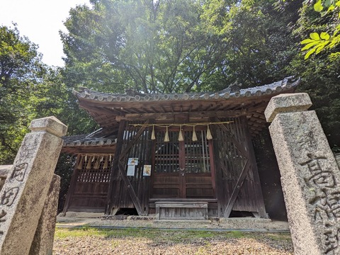 神輿の収納庫