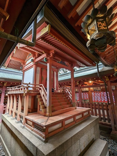 楠宮稲荷大明神本殿