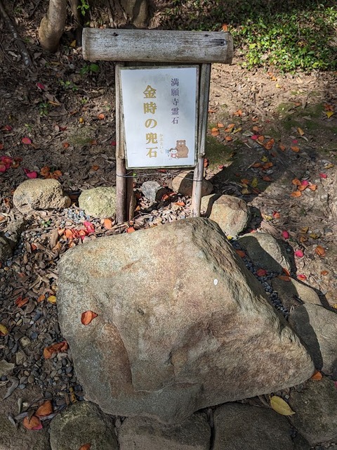 金時の兜石