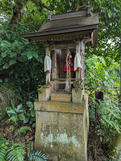神社が一つ