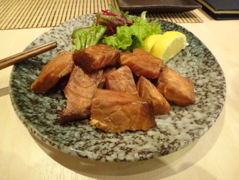 鮮魚の自家製薫製