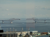 工事中の橋