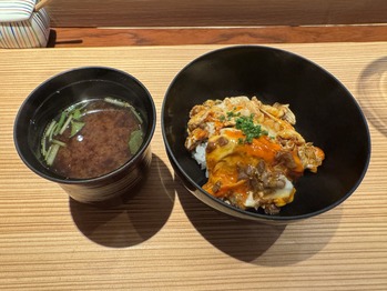 卵とじご飯