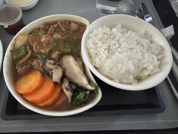 キャセイ機内食