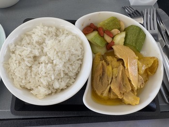 キャセイ機内食