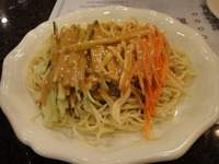 三色鶏糸糸拌涼麺