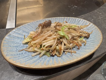 もやし焼き