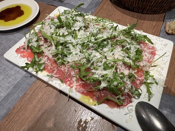 carpaccio di manzo