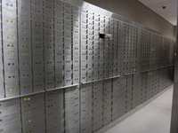 恒生銀行 貸金庫内部