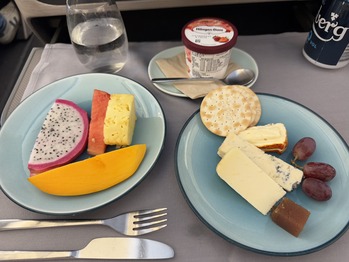 キャセイ機内食