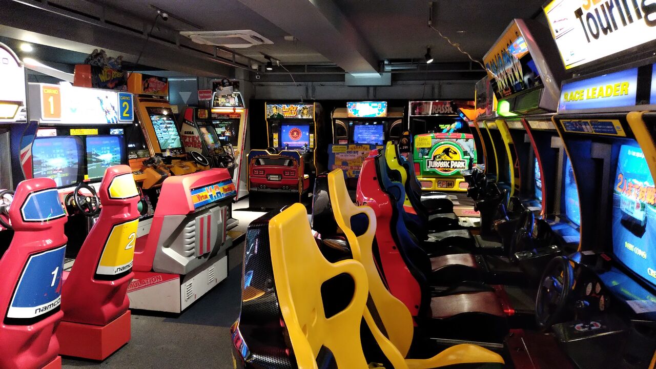 レトロ ゲーム台 2台  ジャンク レトロゲームの聖地訪問】秋葉原GIGO3号店 | 80'sアーケーダー