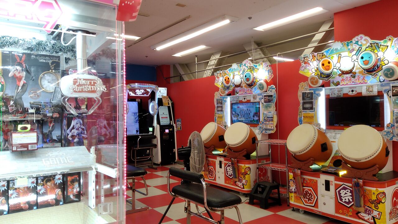 たまゲーレトロゲー日記:デパートのゲームコーナー巡り・千葉・新松戸「イオンフードスタイル」(2024/12)