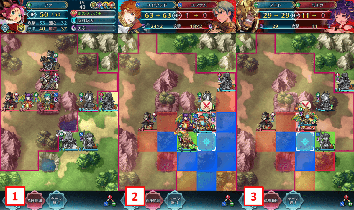 英雄戦 エクラ軍 エフラム ミルラ軍 絆英雄 ルナ ミッション攻略 ファイアーエムブレムヒーローズブログ エクラ監督日記