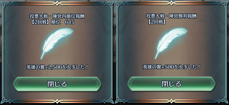投票大戦 リリーナ陣営 赤魔対決を制し 決勝戦へ 父vs娘 2回戦 ファイアーエムブレムヒーローズブログ エクラ監督日記