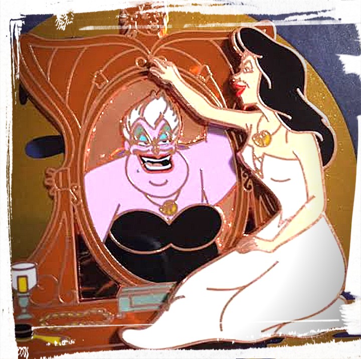 ディズニー リトル・マーメイド アースラ(ヴァネッサ) ピンバッジ