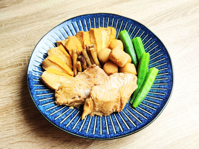 サメと根菜 厚揚げの煮付け 相生産業国賓味彩タレ ソースのお手軽レシピ