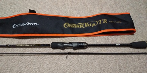 クレイジーオーシャン オーシャンウィップTR OWTR-S69ML ティプランエギング]クレイジーオーシャン オーシャンウィップTR S69ML