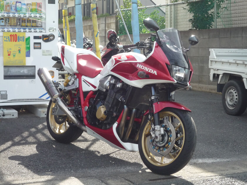 Cbカスタム セパハン トップブリッジ 編 生かされてます オートショップアオヤマのブログ