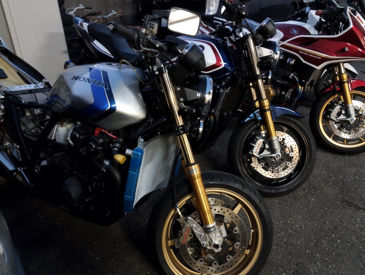 CB1300用BigラジエーターKITプロトタイプ完成 : オートショップ 