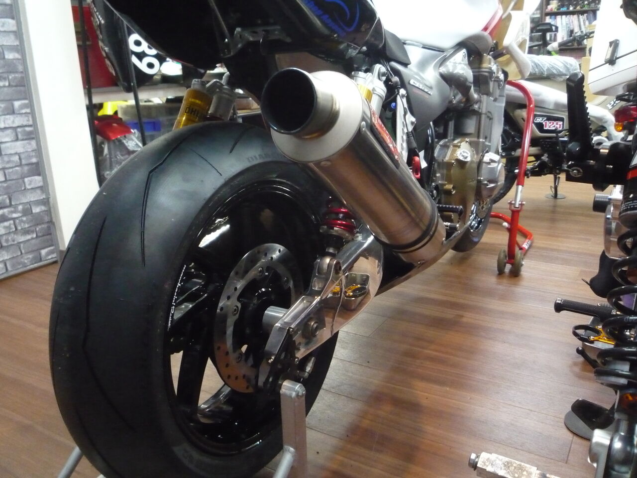 03- 車・バイク・自転車 CB1300SF系マフラー中間パイプ