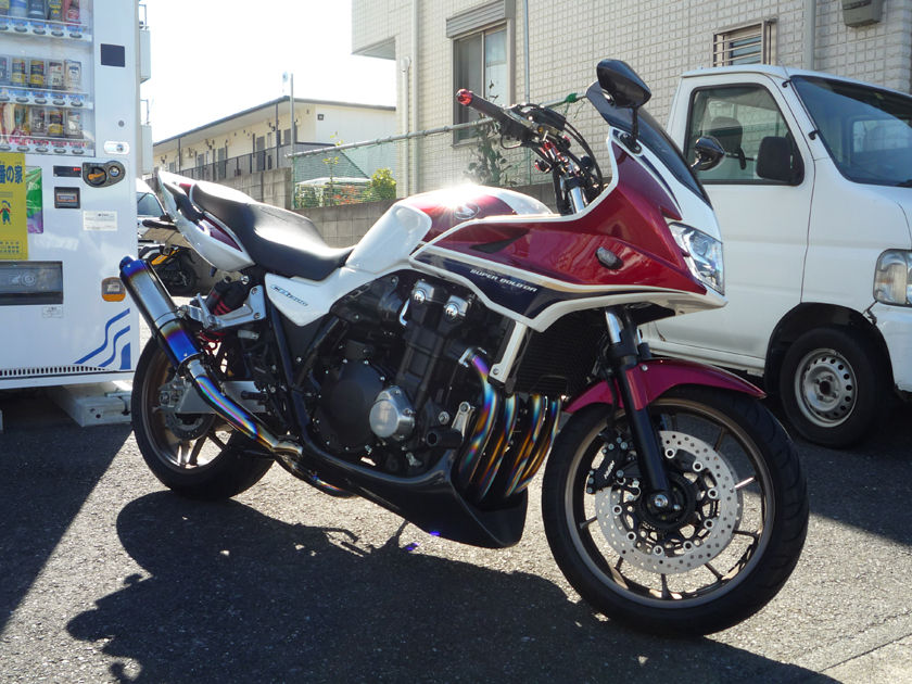 CBカスタム「525サイズコンバート」編 : オートショップアオヤマのブログ