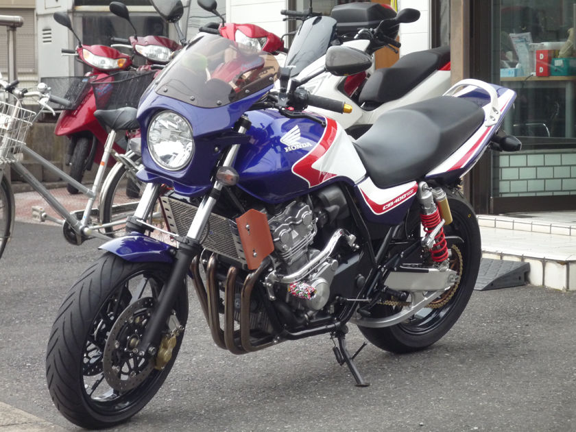 Honda cb400sf амортизаторы