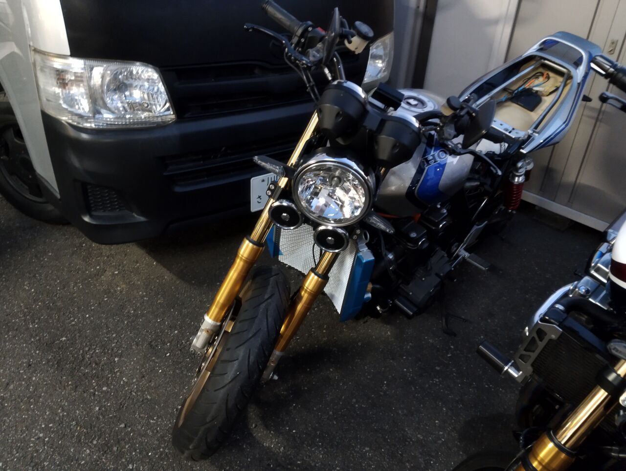 CB1300用BigラジエーターKITプロトタイプ完成 : オートショップ 