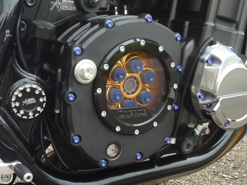CBカスタム「スケルトンクラッチカバー」編 : オートショップ CBカスタム「スケルトンクラッチカバー」編 : オートショップ