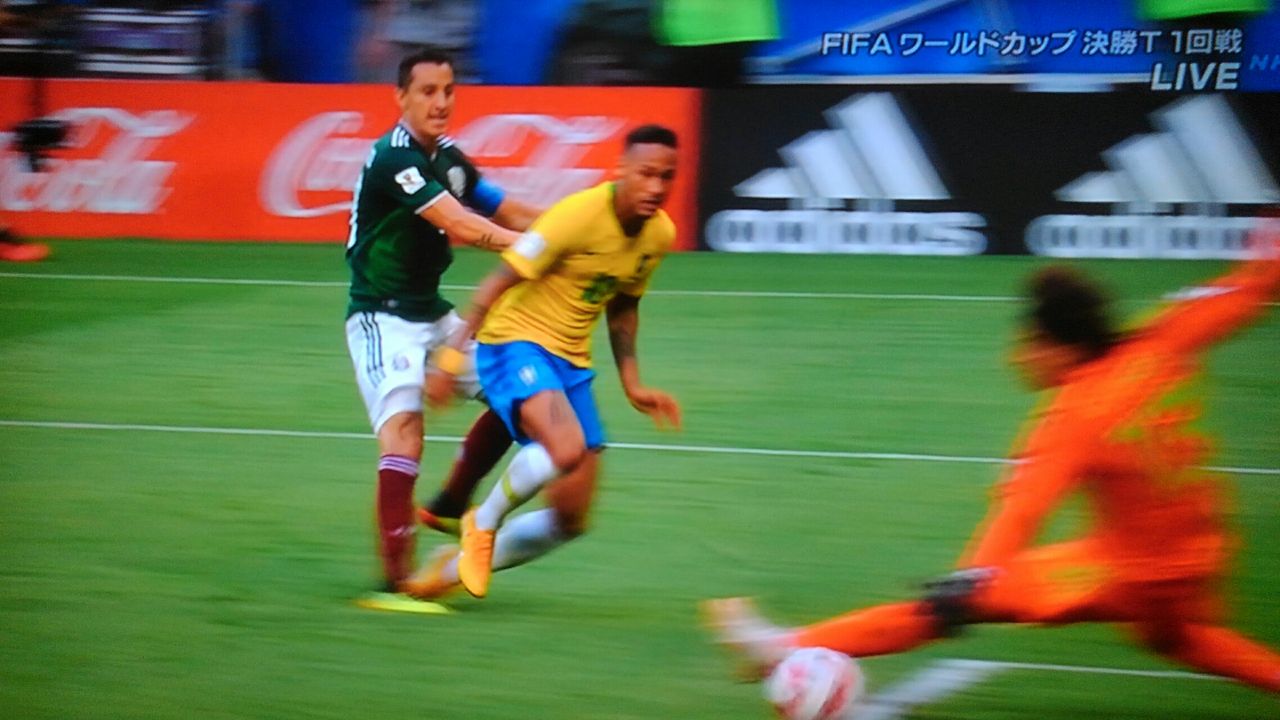 W杯 ブラジルvsメキシコを観戦する あらいデイリー