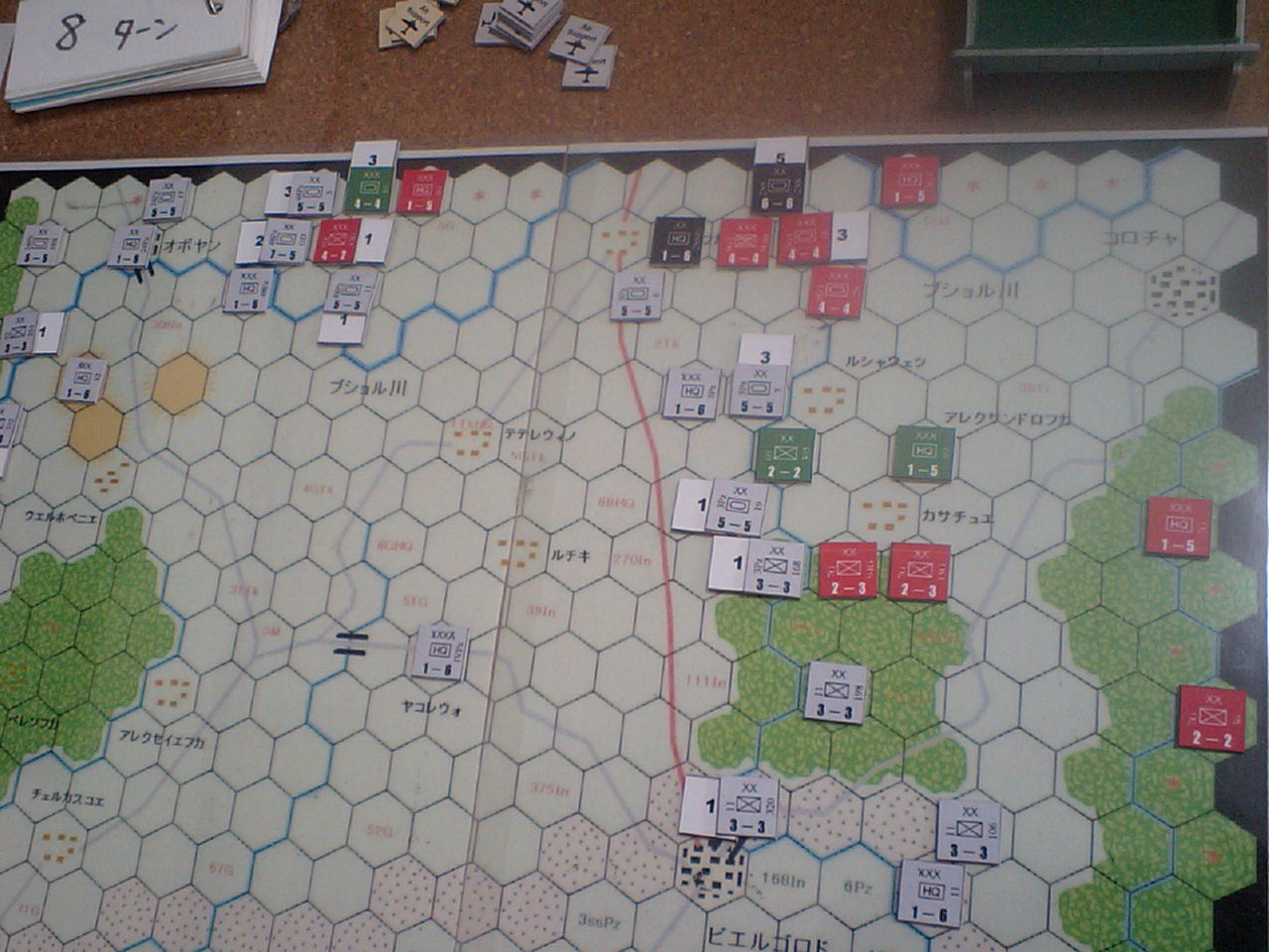 Tac プロホロフカ戦車戦 8 9ターン クルスクへ ホトズライトフック炸裂 Troopers