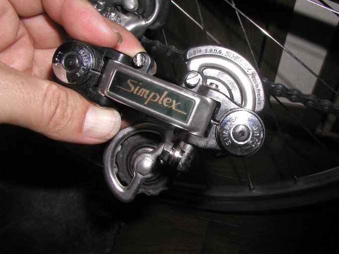 サンプレックス simplex スーパーLJ フロントディレイラー