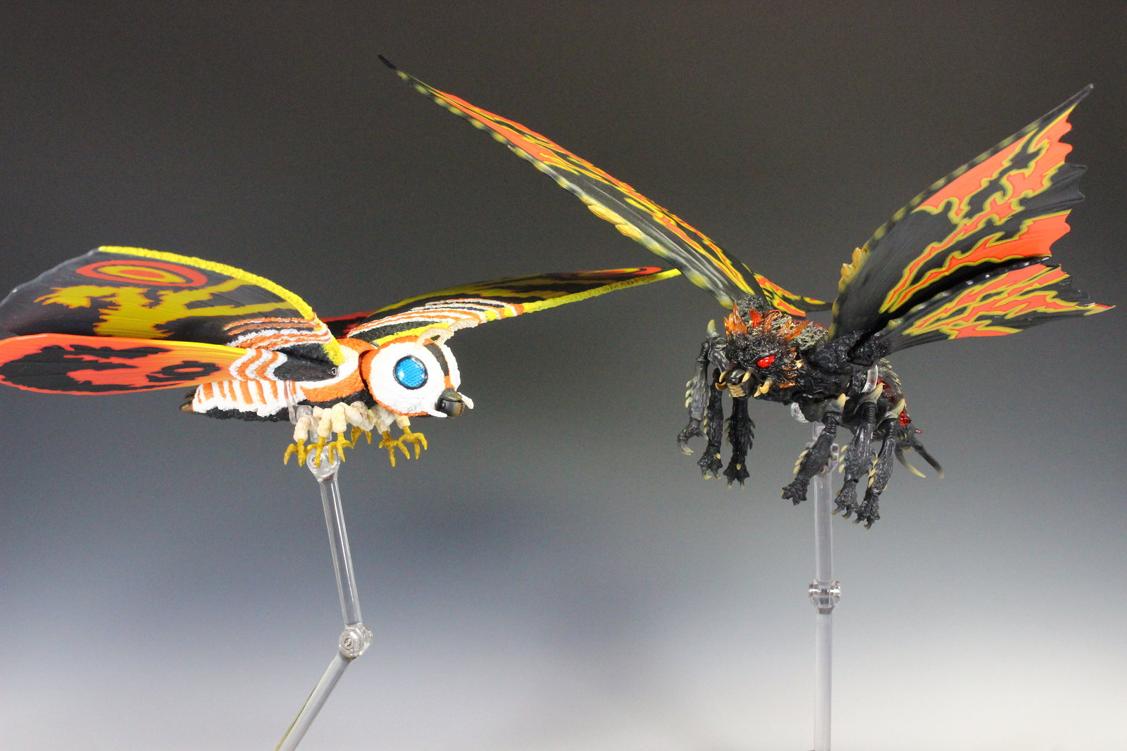 マルサン 電撃怪獣大作戦 モスラ幼虫 モスラ成虫幼虫マルサンの電撃怪獣大作戦ソフビフィギュア3体セット