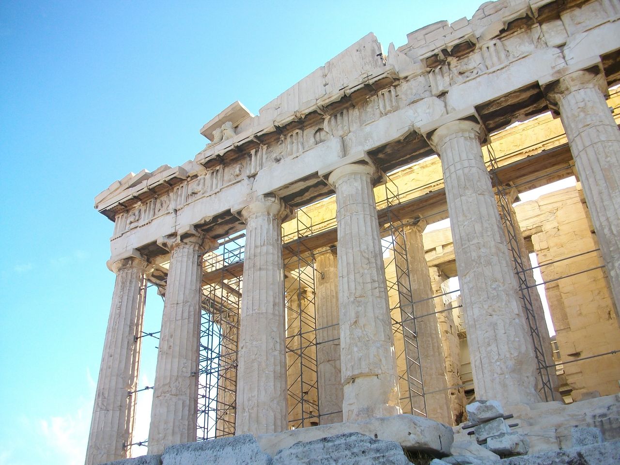 ギリシャ一人旅42 アテネ パルテノン神殿 臆病者の世界見聞録
