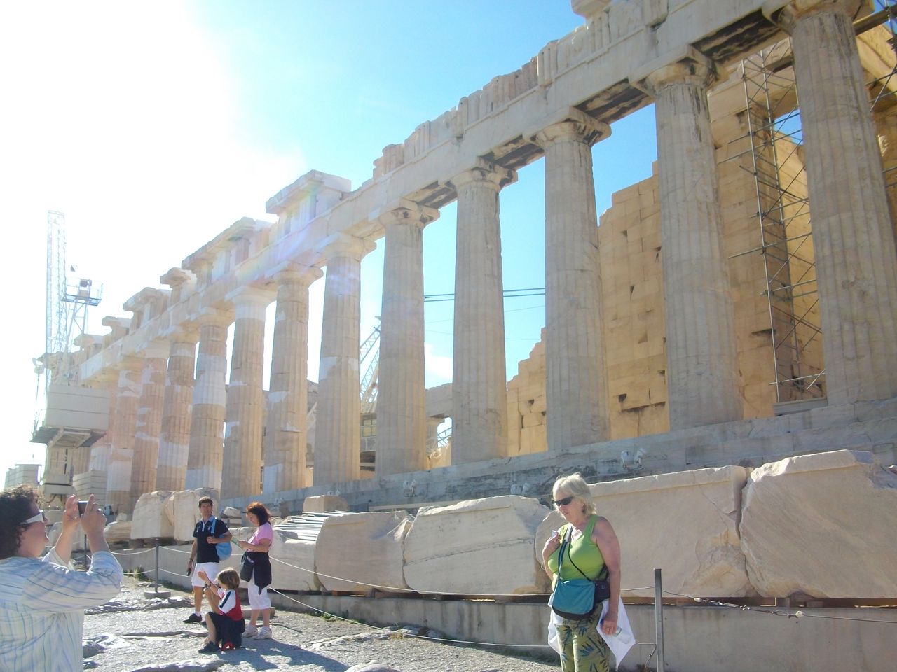 ギリシャ一人旅42 アテネ パルテノン神殿 臆病者の世界見聞録